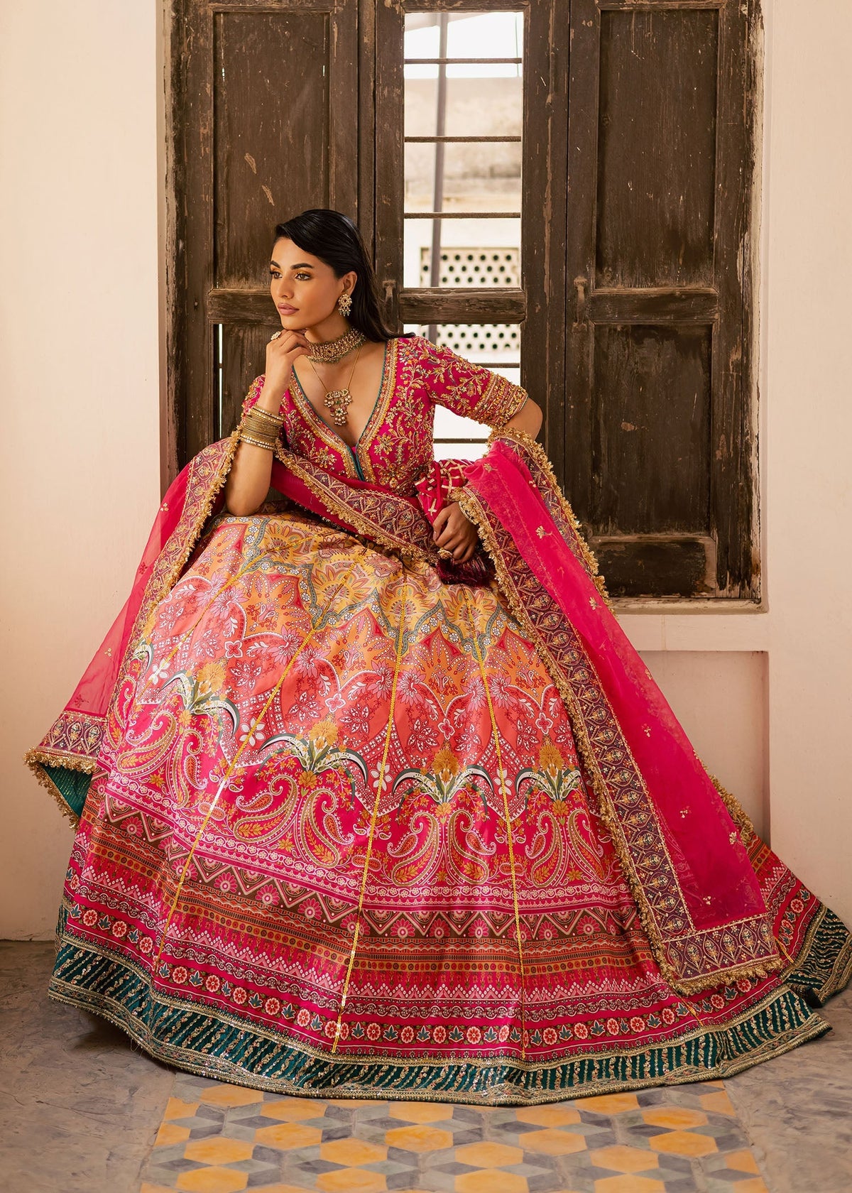 Maria Osama Khan | Khawabeedah Wedding Formals | Soraya by Maria Osama Khan - Designer Dress  - Type : Ladies Clothes - Available at Libayah - 100% Original 