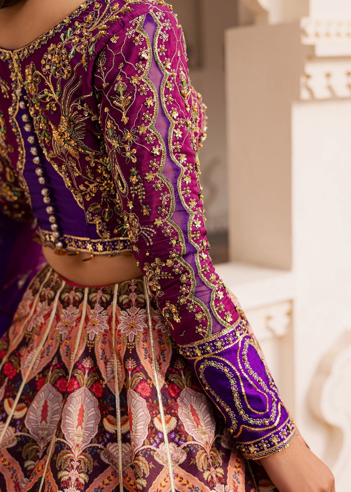 Maria Osama Khan | Khawabeedah Wedding Formals | Shireen by Maria Osama Khan - Designer Dress  - Type : Ladies Clothes - Available at Libayah - 100% Original 