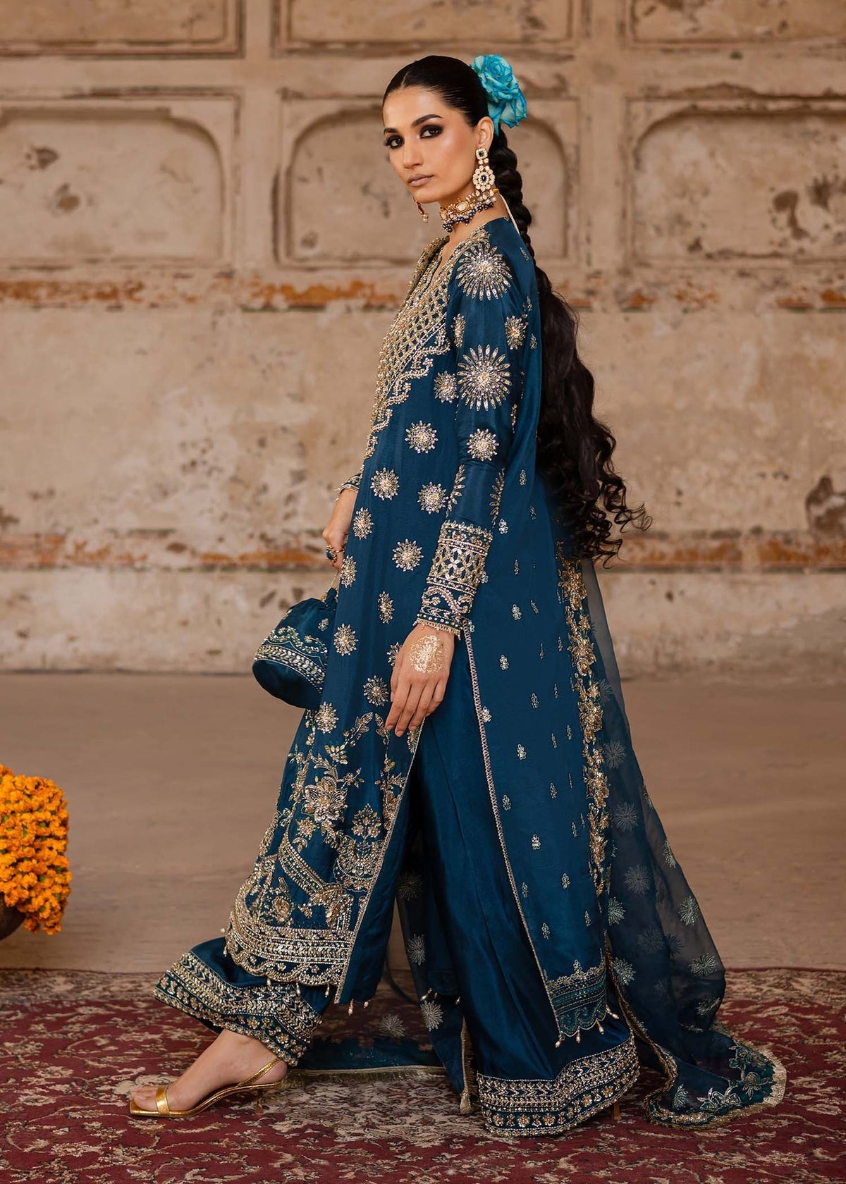 Akbar Aslam | Dastaan Luxury Formals | Zinia by Akbar Aslam - Designer Dress - Type: Ladies Clothes - Available at Libayah - 100% Original