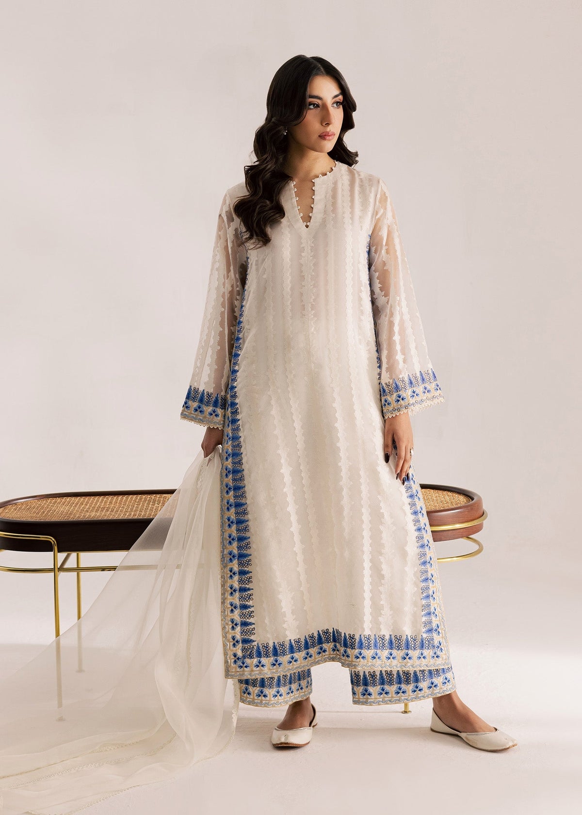 Sadaf Fawad Khan | Silk Luxury Pret 26 | Amaris by Sadaf Fawad Khan - Designer Dress  - Type : Ladies Clothes - Available at Libayah - 100% Original 