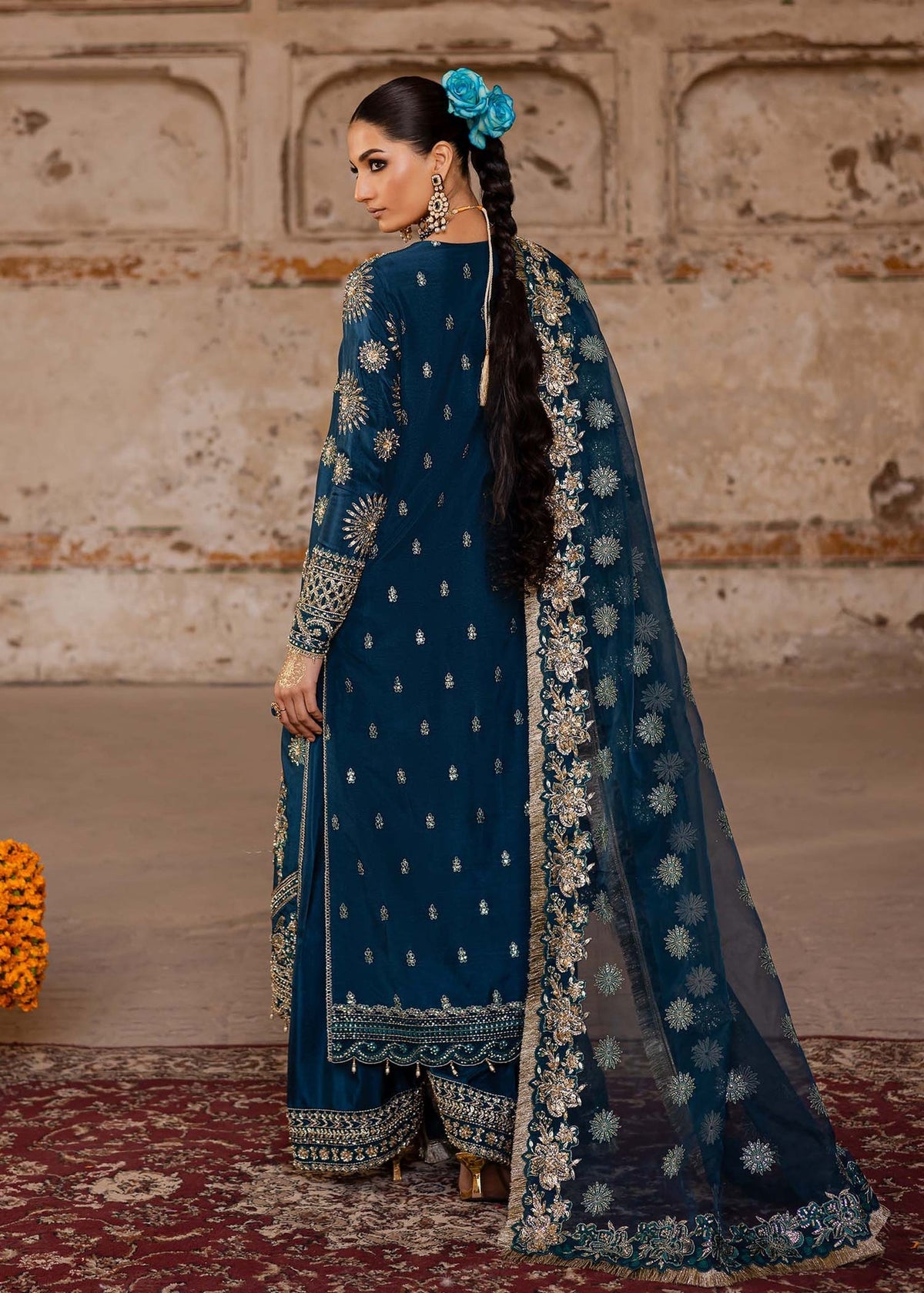Akbar Aslam | Dastaan Luxury Formals | Zinia by Akbar Aslam - Designer Dress - Type: Ladies Clothes - Available at Libayah - 100% Original