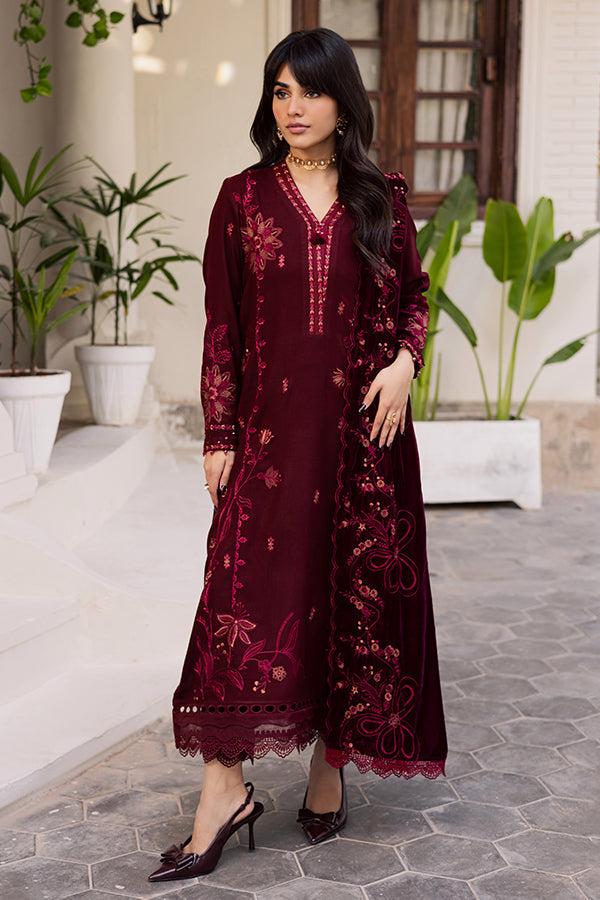 Nureh | Exclusive Leather Peach | NE-211 by Nureh - Designer Dress  - Type : Ladies Clothes - Available at Libayah - 100% Original 