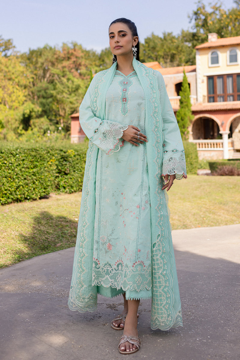 Qalamkar | Q Line Lawn 25 | QM-13 Helen by Qalamkar - Designer Dress - Type: Ladies Clothes - Available at Libayah - 100% Original