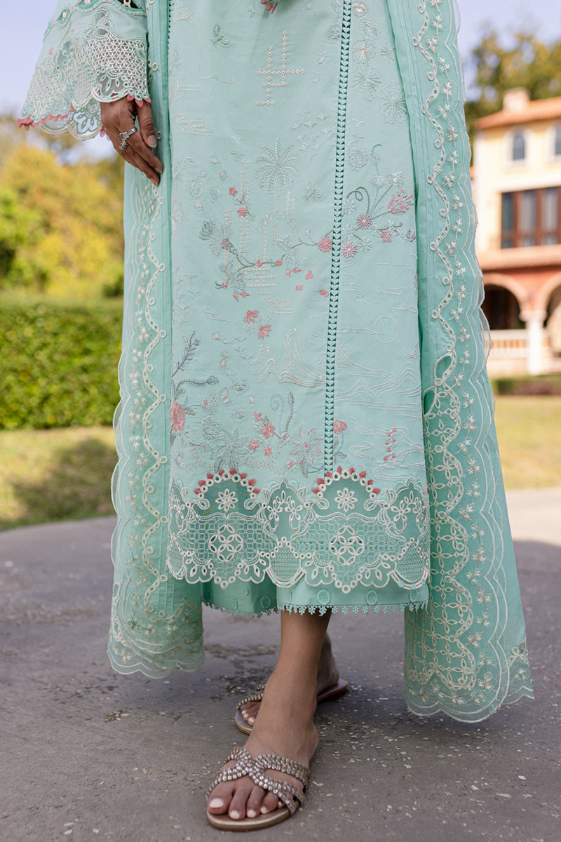 Qalamkar | Q Line Lawn 25 | QM-13 Helen by Qalamkar - Designer Dress - Type: Ladies Clothes - Available at Libayah - 100% Original