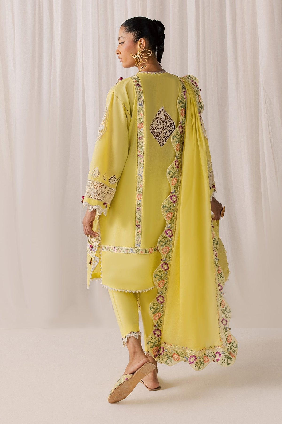 Elan | Stitched Pret 26 | NEELUNE (EL26-05 A ST) by Elan - Designer Dress  - Type : Ladies Clothes - Available at Libayah - 100% Original 