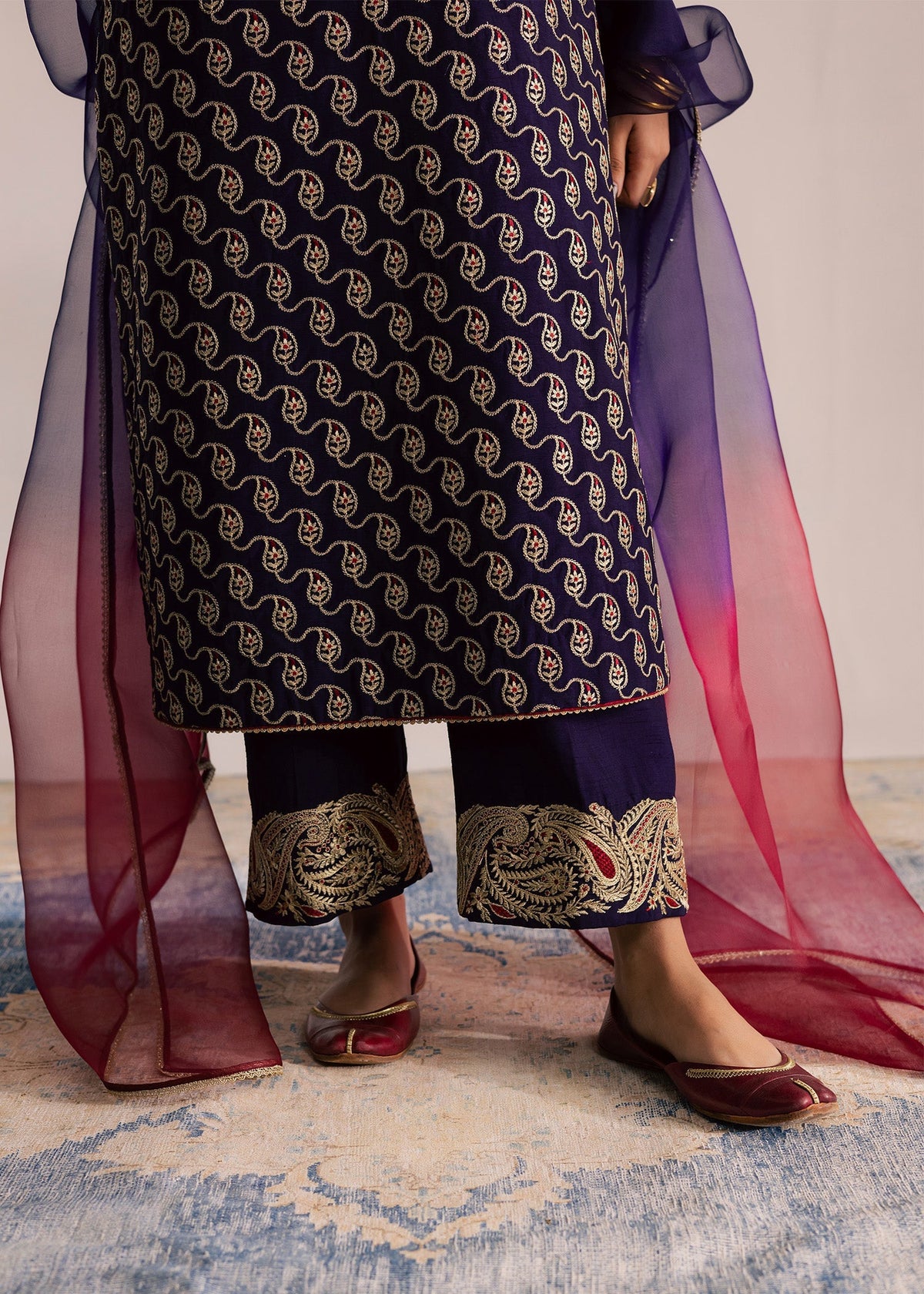 Sadaf Fawad Khan | Silk Luxury Pret 26 | Riham by Sadaf Fawad Khan - Designer Dress  - Type : Ladies Clothes - Available at Libayah - 100% Original 