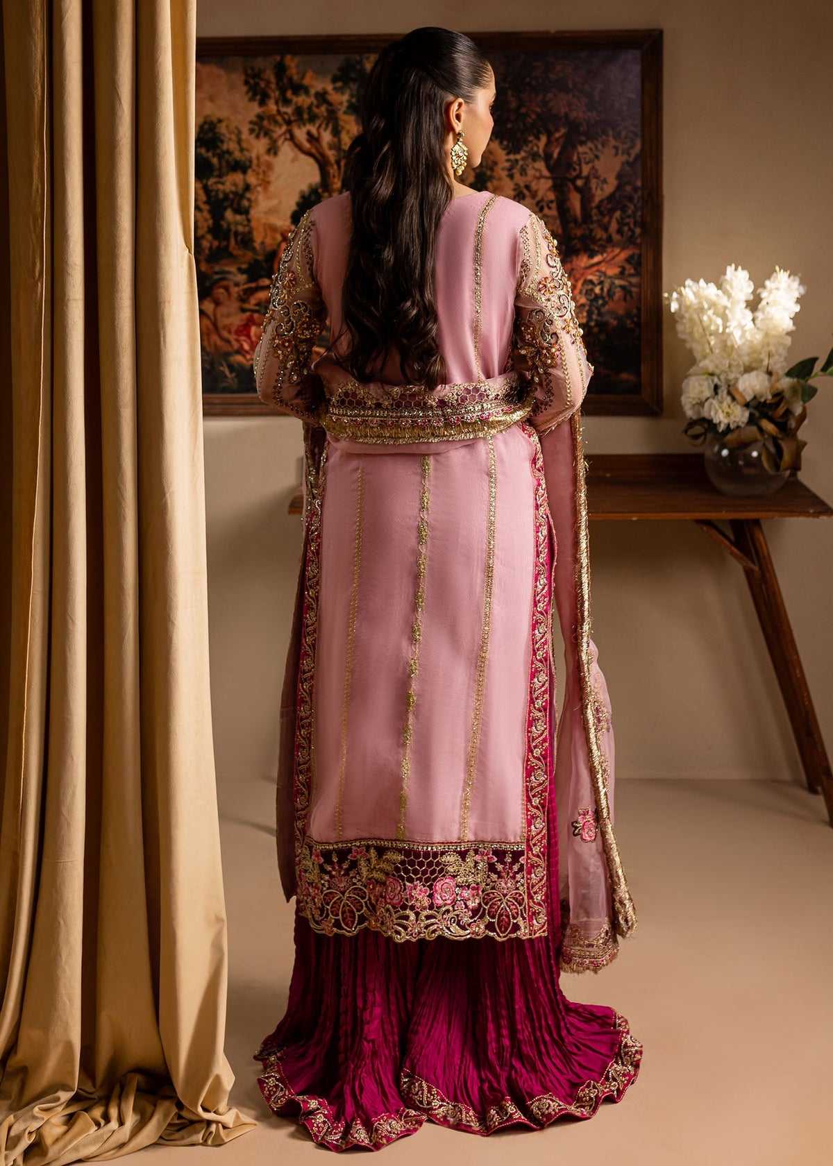 Maria Osama Khan | Lamhay Wedding Festive | Zarmina by Maria Osama Khan - Designer Dress - Type: Bridal - Available at Libayah - 100% Original