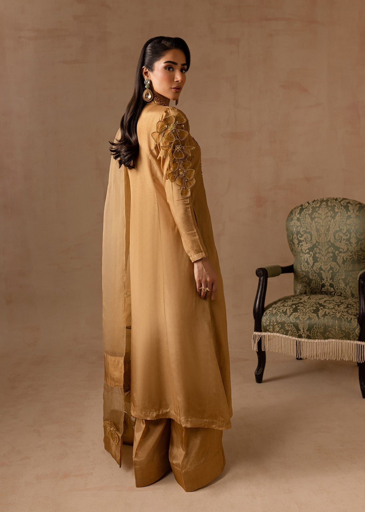 Maria Osama Khan | Noir Bliss Luxury Formals | Bliss by Maria Osama Khan - Designer Dress - Type: Ladies Clothes - Available at Libayah - 100% Original