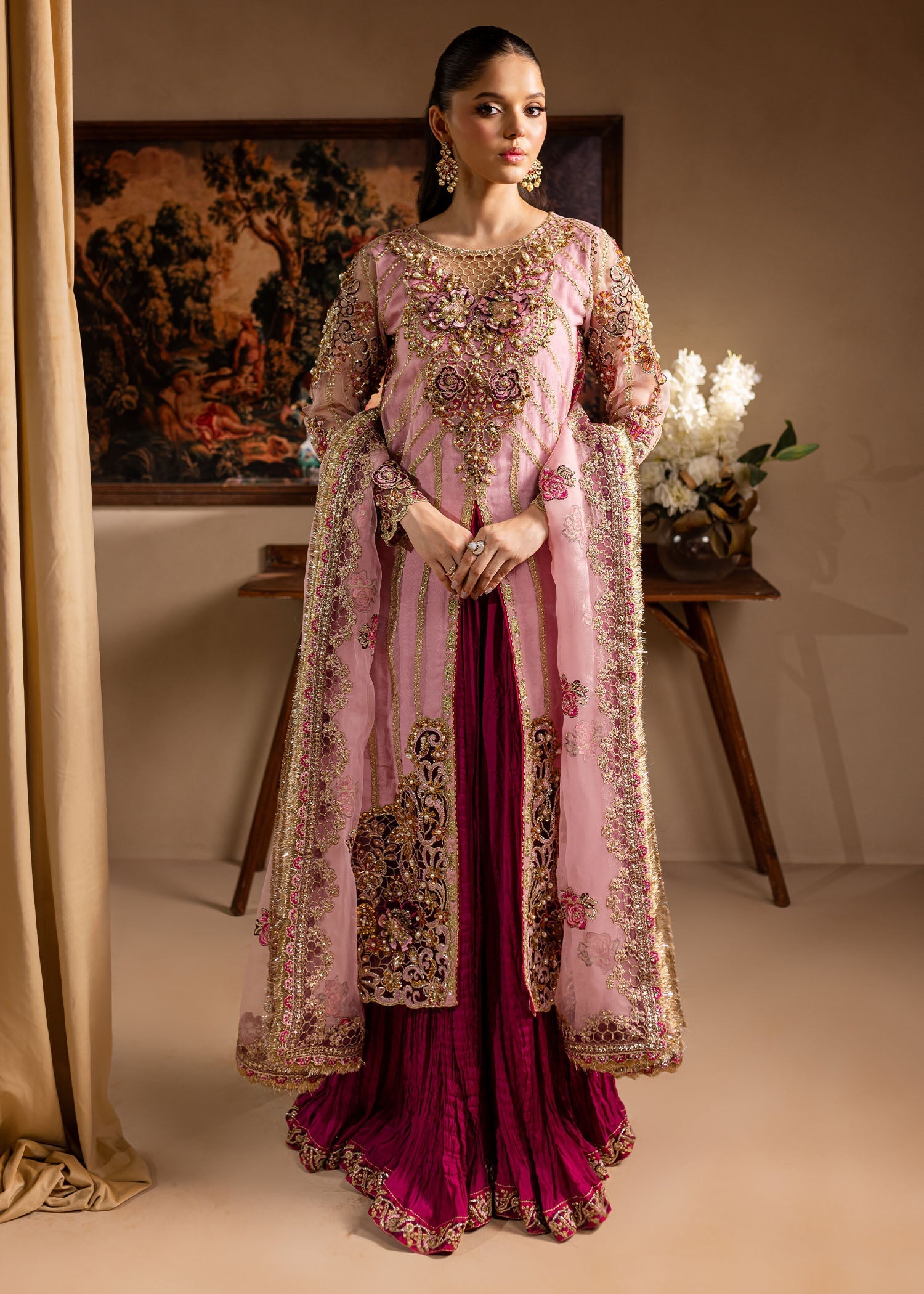 Maria Osama Khan | Lamhay Wedding Festive | Zarmina by Maria Osama Khan - Designer Dress - Type: Bridal - Available at Libayah - 100% Original