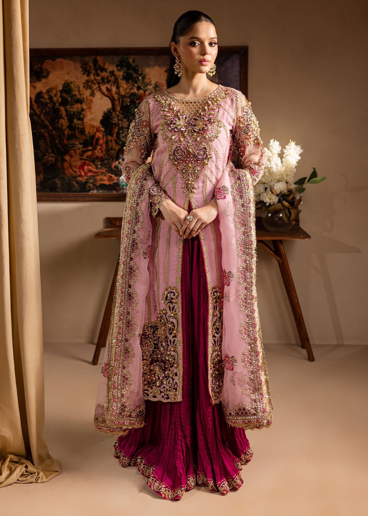 Maria Osama Khan | Lamhay Wedding Festive | Zarmina by Maria Osama Khan - Designer Dress - Type: Bridal - Available at Libayah - 100% Original