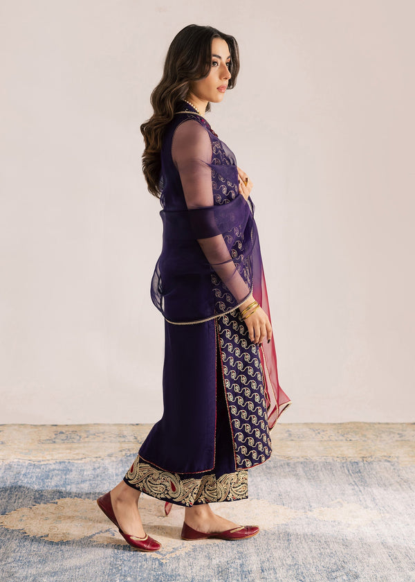 Sadaf Fawad Khan | Silk Luxury Pret 26 | Riham by Sadaf Fawad Khan - Designer Dress  - Type : Ladies Clothes - Available at Libayah - 100% Original 