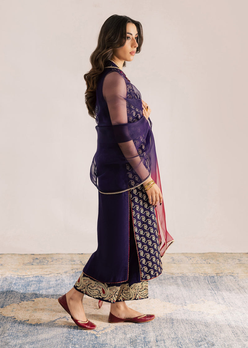 Sadaf Fawad Khan | Silk Luxury Pret 26 | Riham by Sadaf Fawad Khan - Designer Dress  - Type : Ladies Clothes - Available at Libayah - 100% Original 