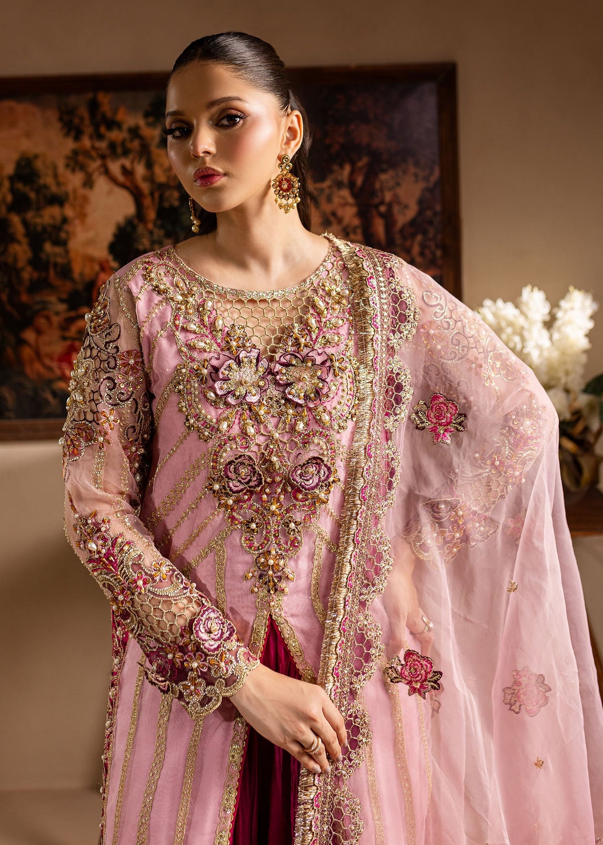 Maria Osama Khan | Lamhay Wedding Festive | Zarmina by Maria Osama Khan - Designer Dress - Type: Bridal - Available at Libayah - 100% Original
