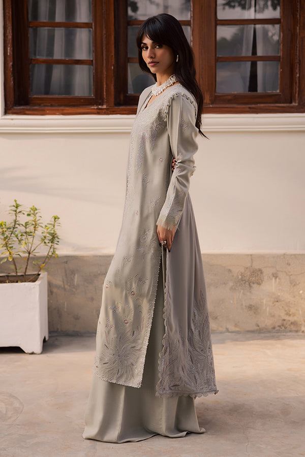 Nureh | Exclusive Leather Peach | NE-214 by Nureh - Designer Dress  - Type : Ladies Clothes - Available at Libayah - 100% Original 