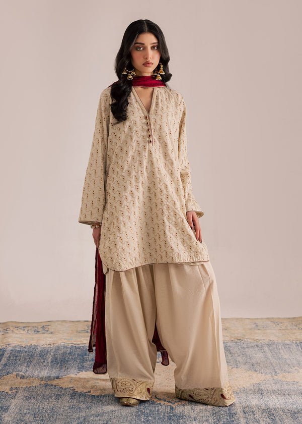 Sadaf Fawad Khan | Silk Luxury Pret 26 | Nerisa by Sadaf Fawad Khan - Designer Dress  - Type : Ladies Clothes - Available at Libayah - 100% Original 