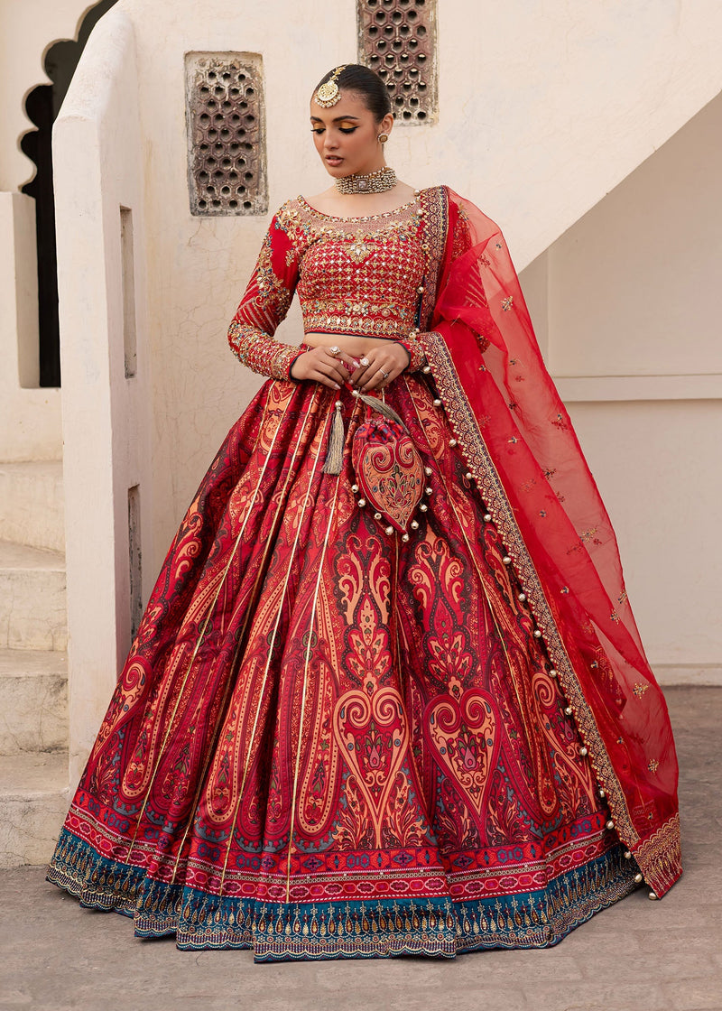 Maria Osama Khan | Khawabeedah Wedding Formals | Gulaab by Maria Osama Khan - Designer Dress  - Type : Ladies Clothes - Available at Libayah - 100% Original 