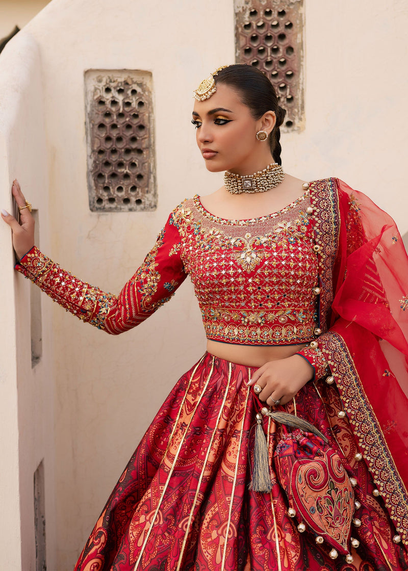 Maria Osama Khan | Khawabeedah Wedding Formals | Gulaab by Maria Osama Khan - Designer Dress  - Type : Ladies Clothes - Available at Libayah - 100% Original 