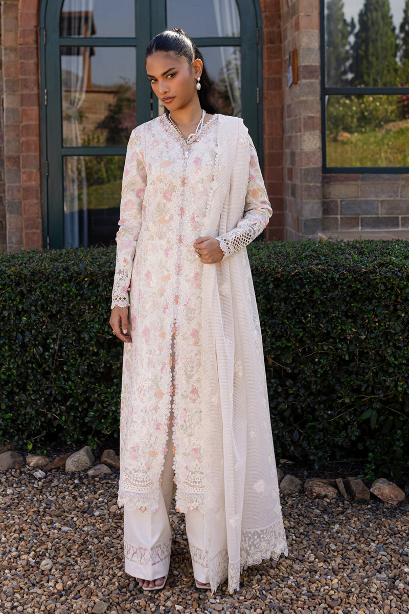Qalamkar | Q Line Lawn 25 | QM-18 Feeha by Qalamkar - Designer Dress - Type: Ladies Clothes - Available at Libayah - 100% Original