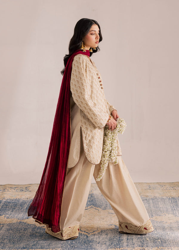 Sadaf Fawad Khan | Silk Luxury Pret 26 | Nerisa by Sadaf Fawad Khan - Designer Dress  - Type : Ladies Clothes - Available at Libayah - 100% Original 