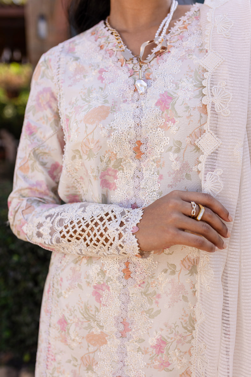 Qalamkar | Q Line Lawn 25 | QM-18 Feeha by Qalamkar - Designer Dress - Type: Ladies Clothes - Available at Libayah - 100% Original
