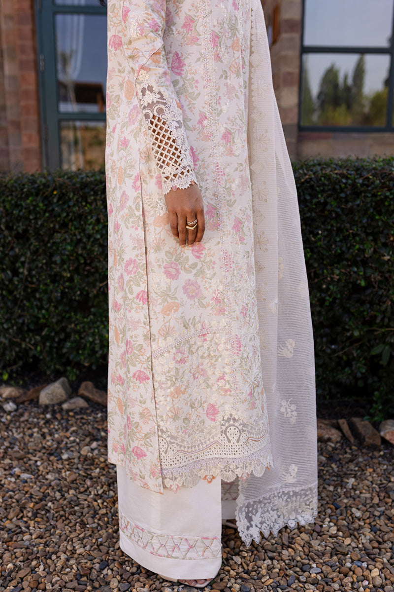 Qalamkar | Q Line Lawn 25 | QM-18 Feeha by Qalamkar - Designer Dress - Type: Ladies Clothes - Available at Libayah - 100% Original