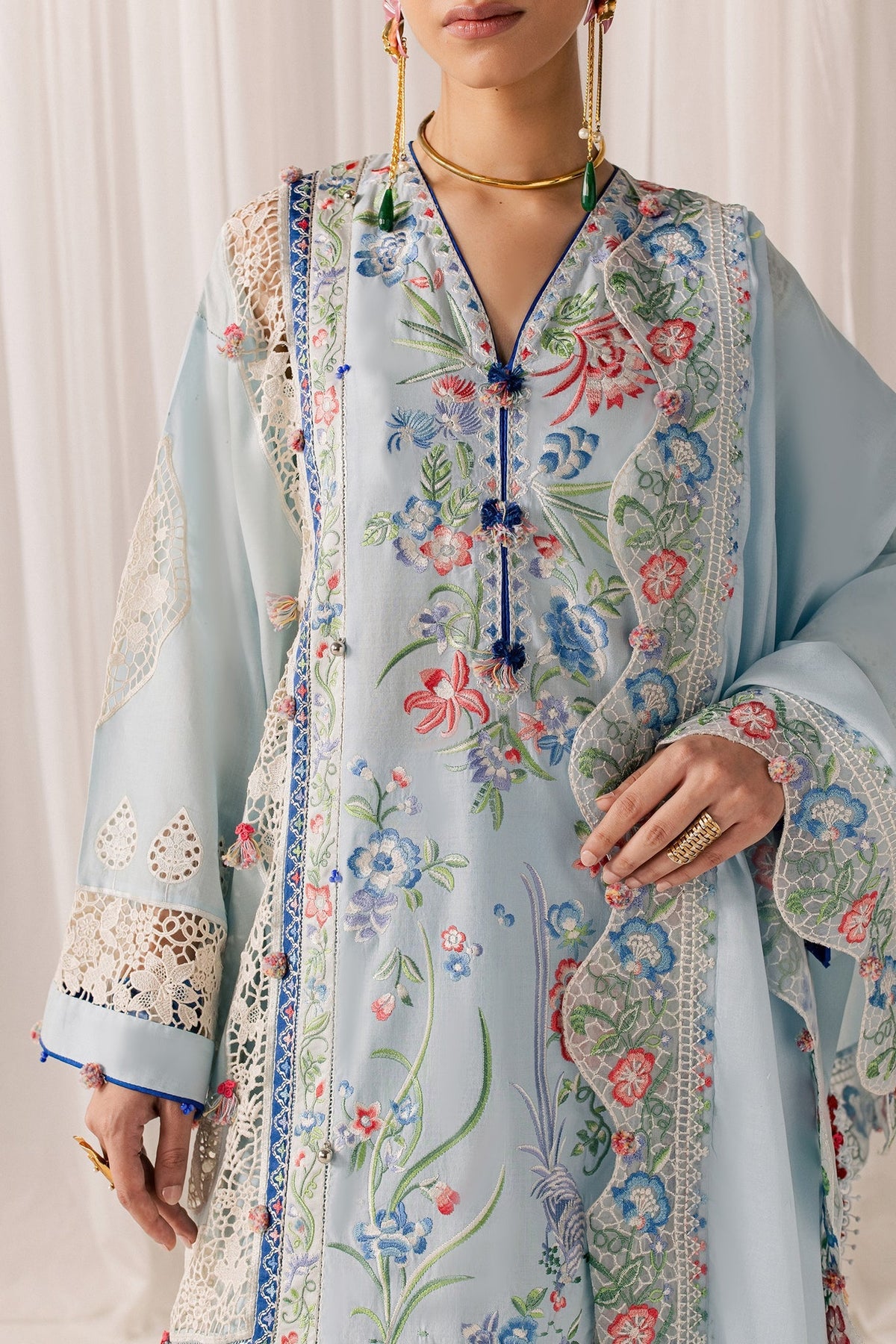 Elan | Stitched Pret 26 | NEELUNE (EL26-05 B ST) by Elan - Designer Dress  - Type : Ladies Clothes - Available at Libayah - 100% Original 