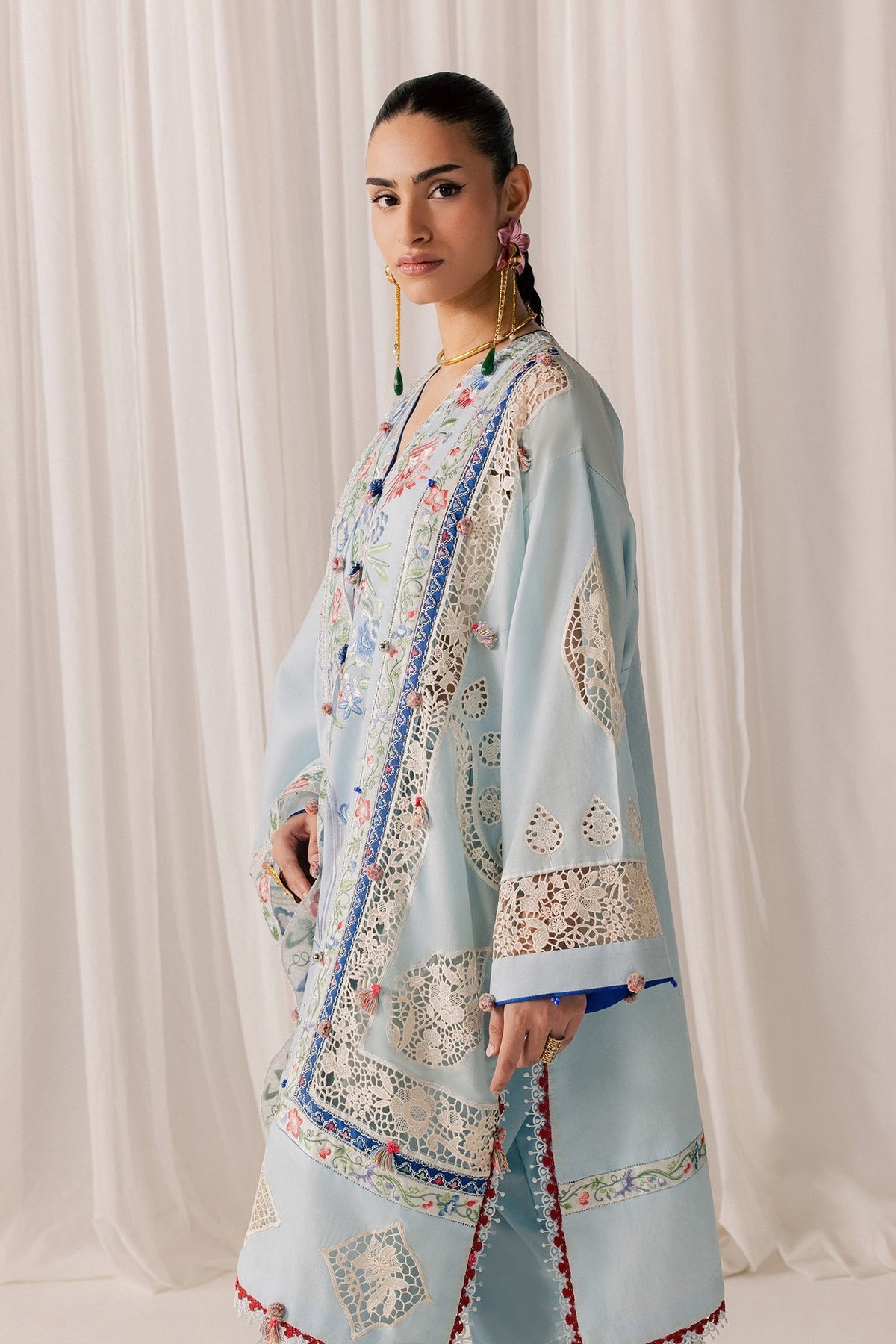 Elan | Stitched Pret 26 | NEELUNE (EL26-05 B ST) by Elan - Designer Dress  - Type : Ladies Clothes - Available at Libayah - 100% Original 