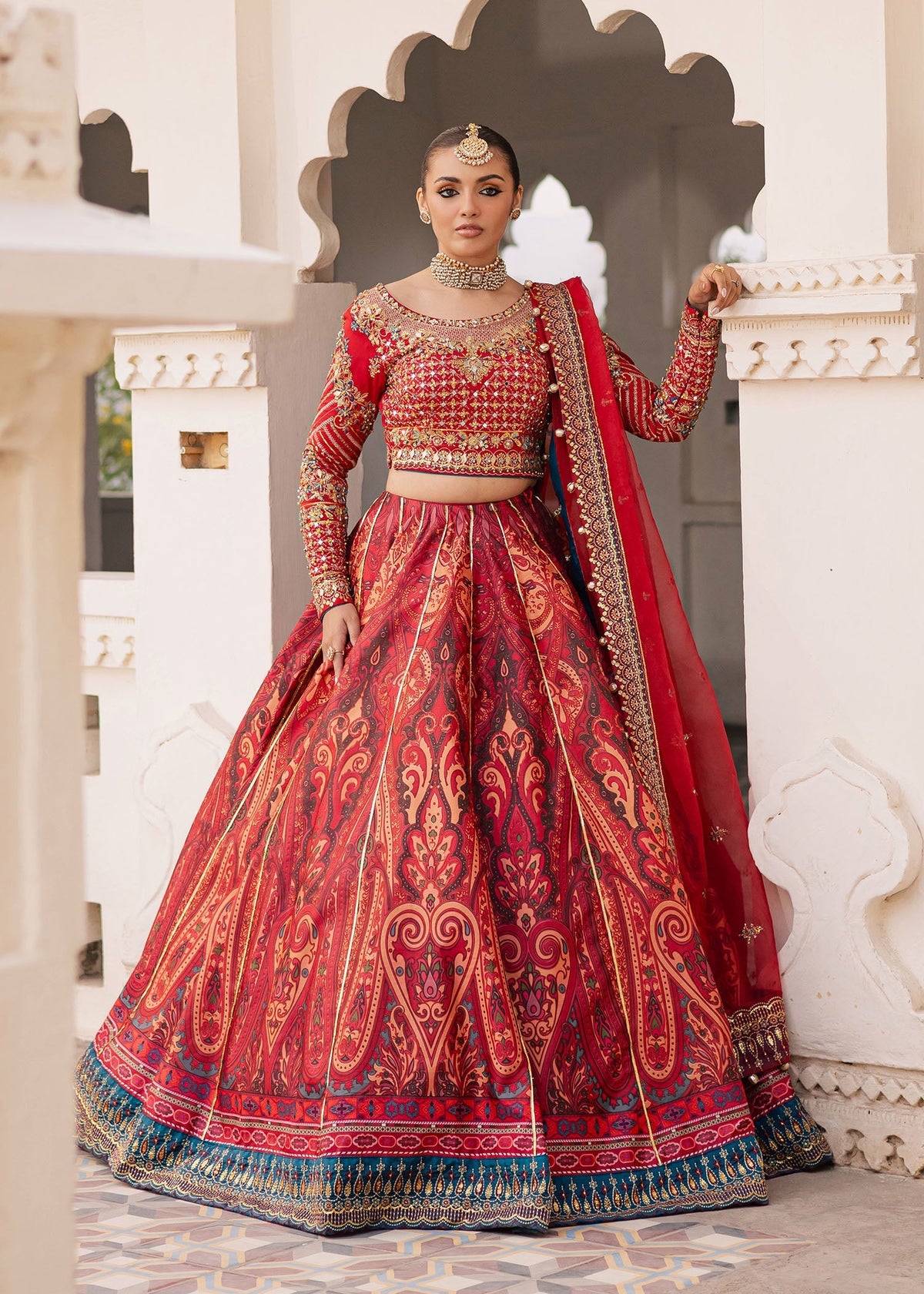 Maria Osama Khan | Khawabeedah Wedding Formals | Gulaab by Maria Osama Khan - Designer Dress  - Type : Ladies Clothes - Available at Libayah - 100% Original 