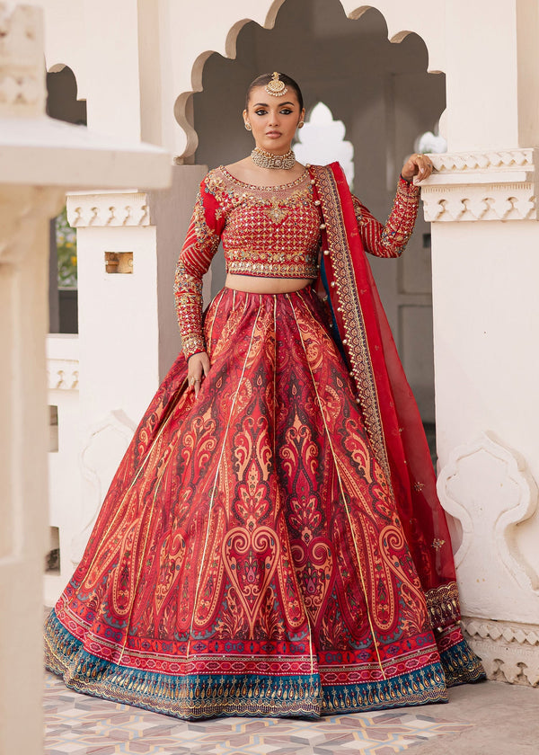 Maria Osama Khan | Khawabeedah Wedding Formals | Gulaab by Maria Osama Khan - Designer Dress  - Type : Ladies Clothes - Available at Libayah - 100% Original 