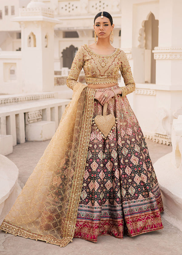 Maria Osama Khan | Khawabeedah Wedding Formals | Gulrukh by Maria Osama Khan - Designer Dress  - Type : Ladies Clothes - Available at Libayah - 100% Original 