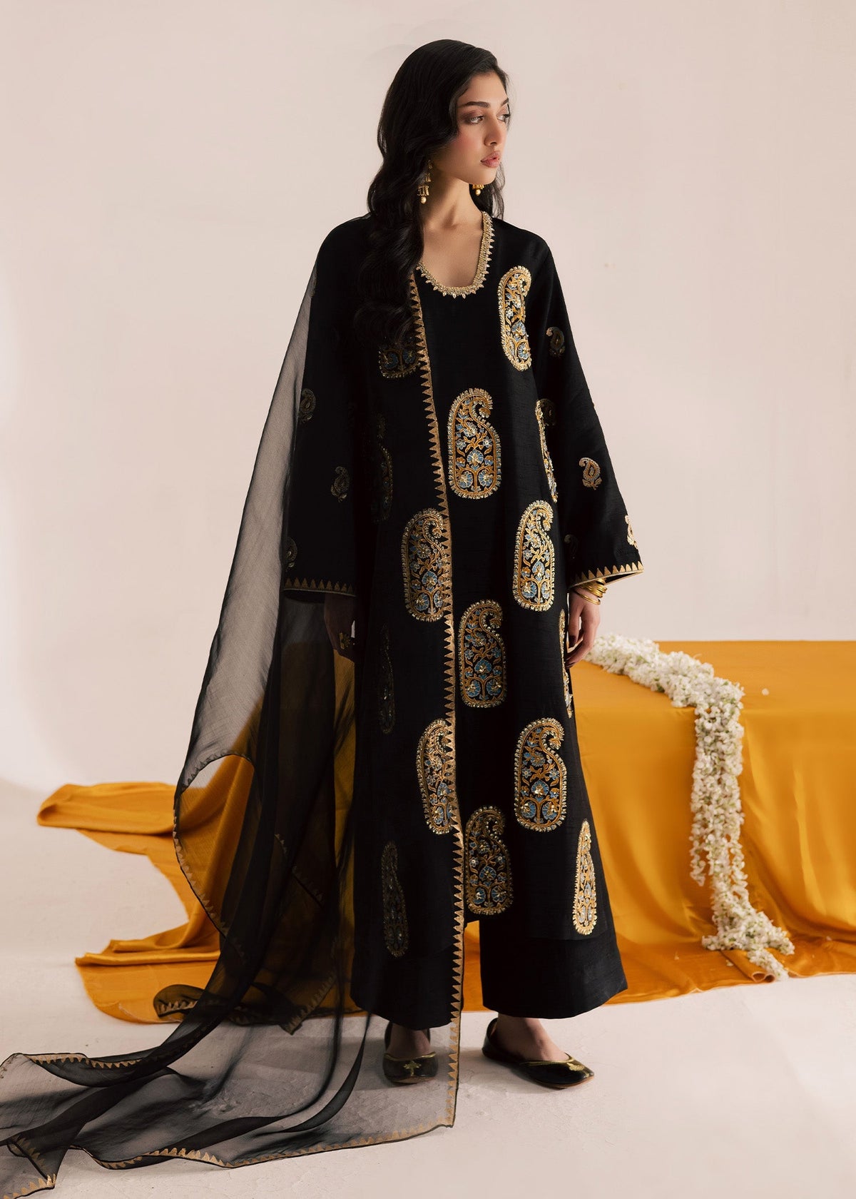 Sadaf Fawad Khan | Silk Luxury Pret 26 | Zarina by Sadaf Fawad Khan - Designer Dress  - Type : Ladies Clothes - Available at Libayah - 100% Original 