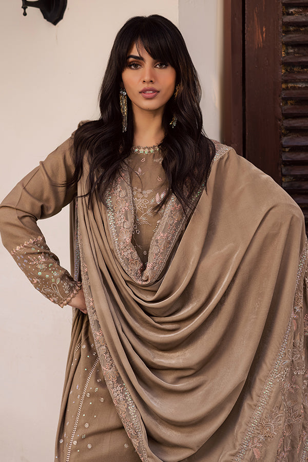 Nureh | Exclusive Leather Peach | NE-212 by Nureh - Designer Dress  - Type : Ladies Clothes - Available at Libayah - 100% Original 