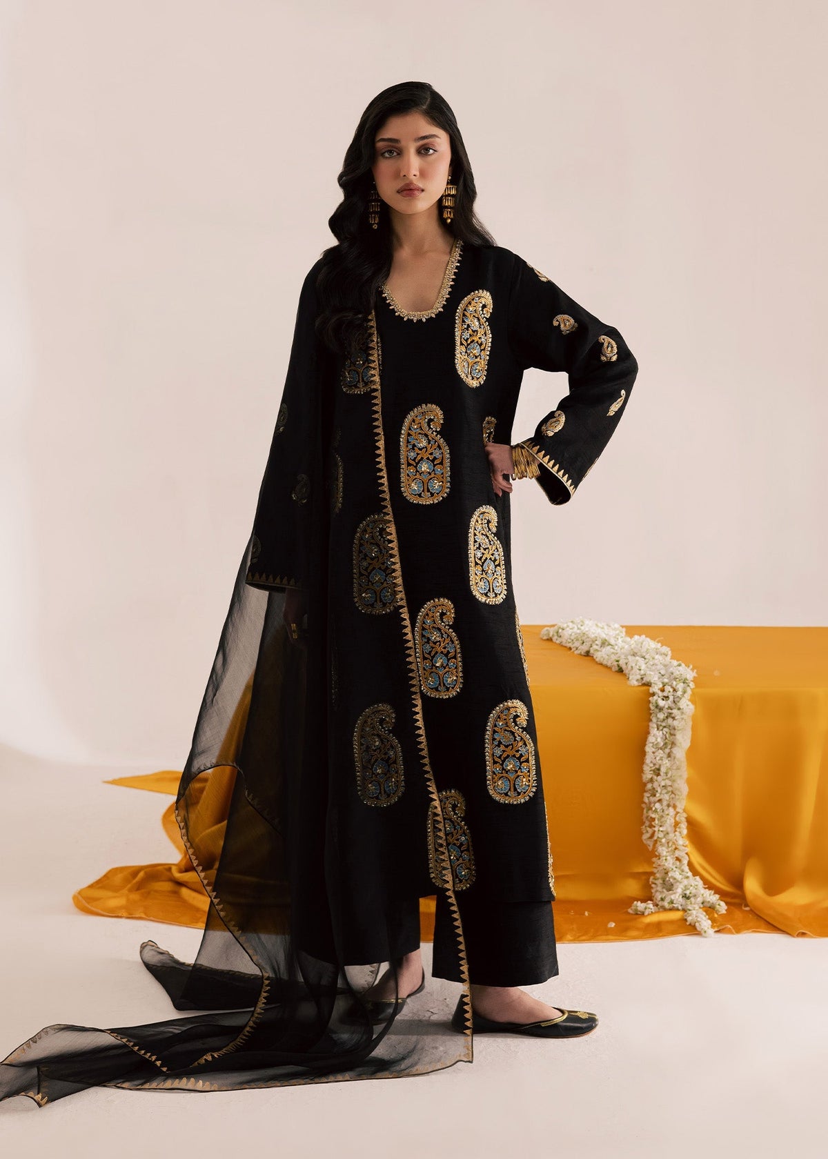 Sadaf Fawad Khan | Silk Luxury Pret 26 | Zarina by Sadaf Fawad Khan - Designer Dress  - Type : Ladies Clothes - Available at Libayah - 100% Original 