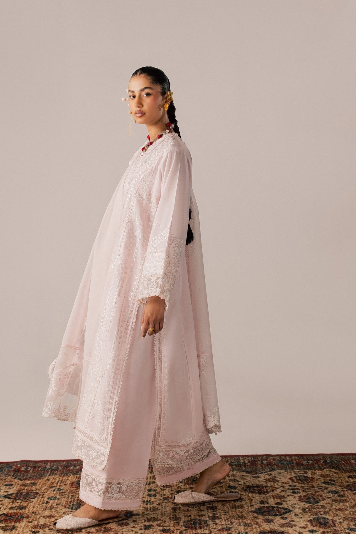 Elan | Stitched Pret 26 | ROUHAAN (EL26-04 B ST) by Elan - Designer Dress  - Type : Ladies Clothes - Available at Libayah - 100% Original 