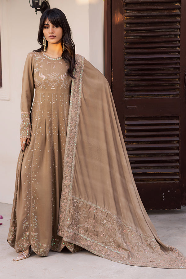 Nureh | Exclusive Leather Peach | NE-212 by Nureh - Designer Dress  - Type : Ladies Clothes - Available at Libayah - 100% Original 