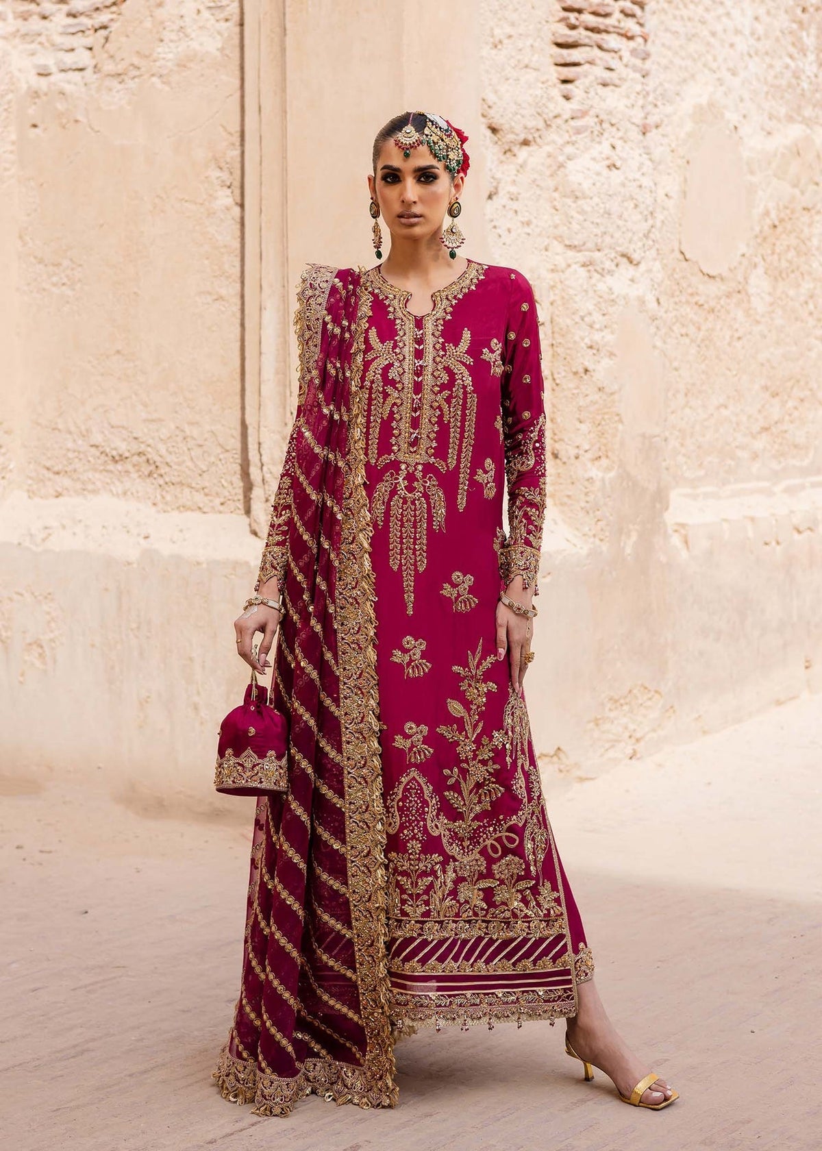 Akbar Aslam | Dastaan Luxury Formals | Gulebahar by Akbar Aslam - Designer Dress - Type: Ladies Clothes - Available at Libayah - 100% Original