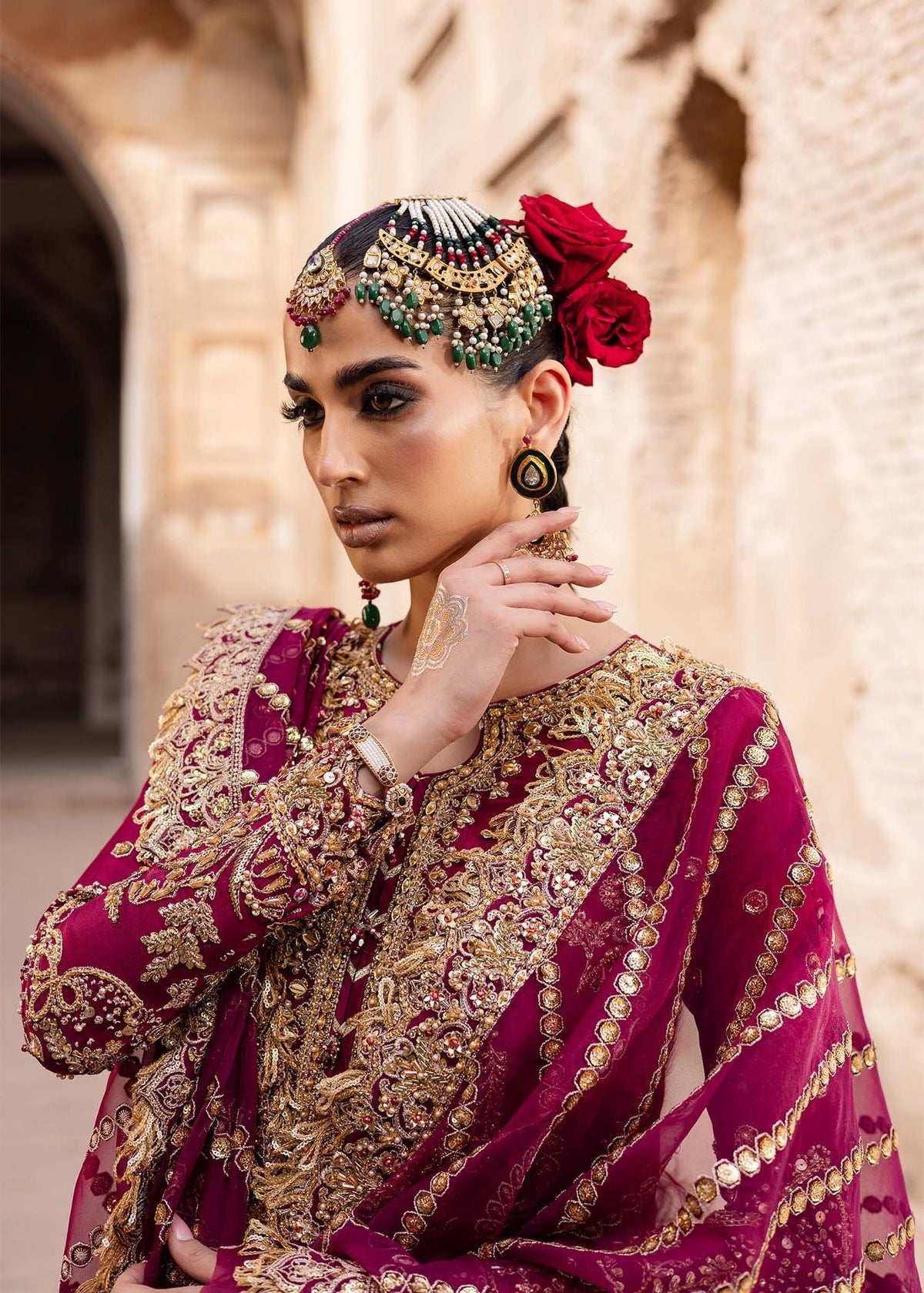 Akbar Aslam | Dastaan Luxury Formals | Gulebahar by Akbar Aslam - Designer Dress - Type: Ladies Clothes - Available at Libayah - 100% Original