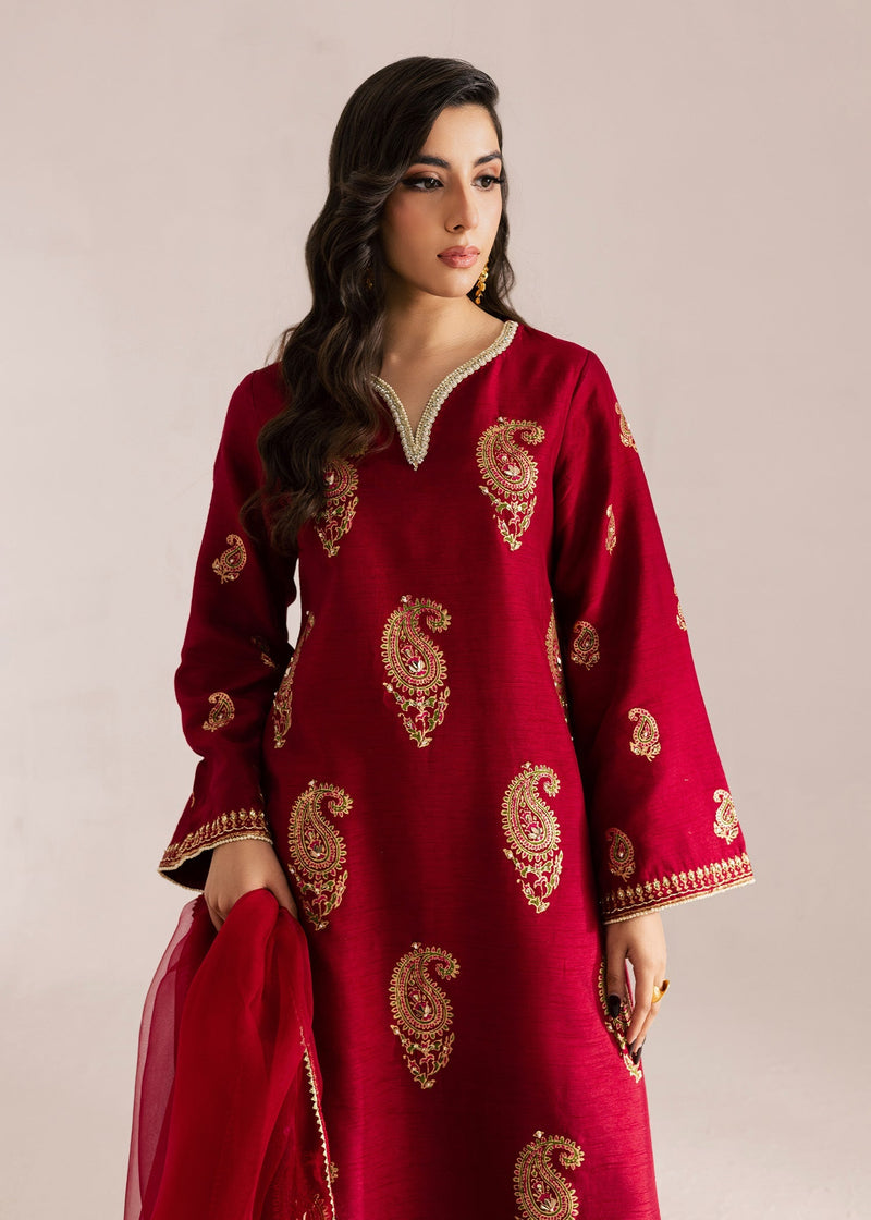 Sadaf Fawad Khan | Silk Luxury Pret 26 | Sera by Sadaf Fawad Khan - Designer Dress  - Type : Ladies Clothes - Available at Libayah - 100% Original 
