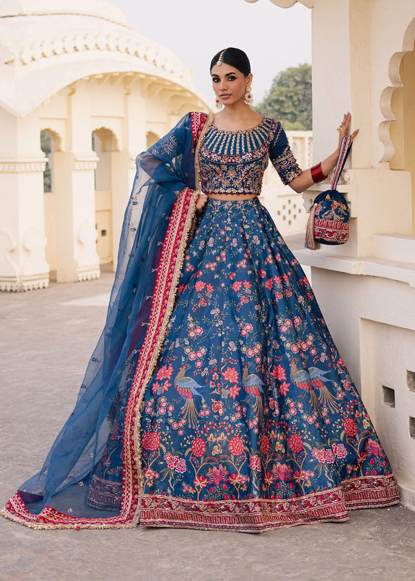 Maria Osama Khan | Khawabeedah Wedding Formals | Gulbahaar by Maria Osama Khan - Designer Dress  - Type : Ladies Clothes - Available at Libayah - 100% Original 