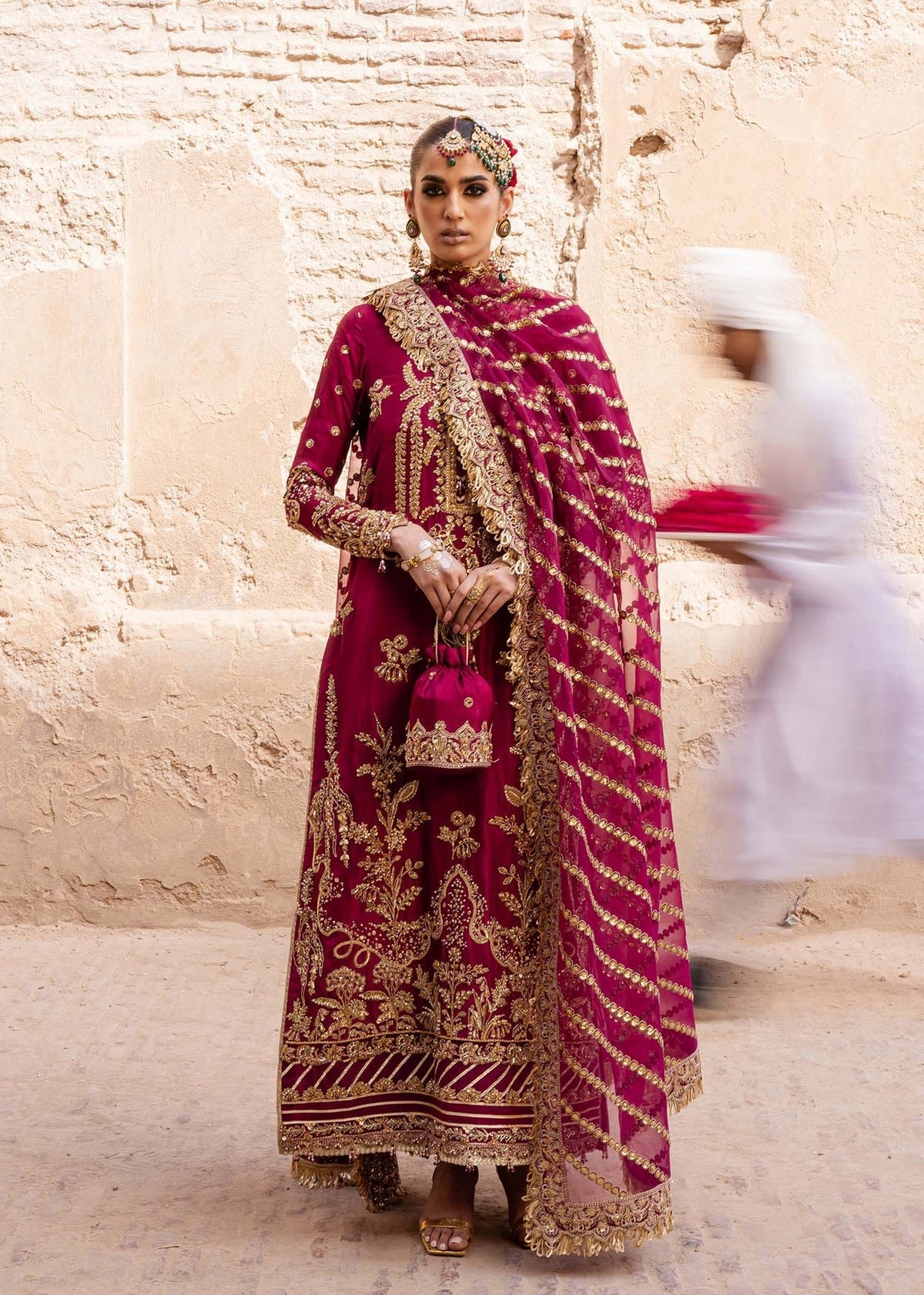 Akbar Aslam | Dastaan Luxury Formals | Gulebahar by Akbar Aslam - Designer Dress - Type: Ladies Clothes - Available at Libayah - 100% Original