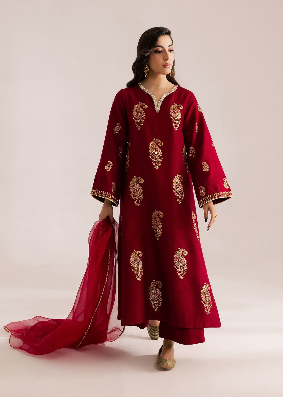 Sadaf Fawad Khan | Silk Luxury Pret 26 | Sera by Sadaf Fawad Khan - Designer Dress  - Type : Ladies Clothes - Available at Libayah - 100% Original 