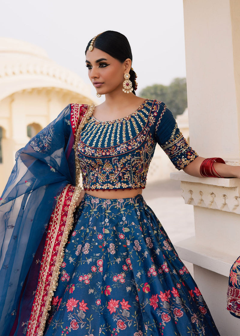Maria Osama Khan | Khawabeedah Wedding Formals | Gulbahaar by Maria Osama Khan - Designer Dress  - Type : Ladies Clothes - Available at Libayah - 100% Original 