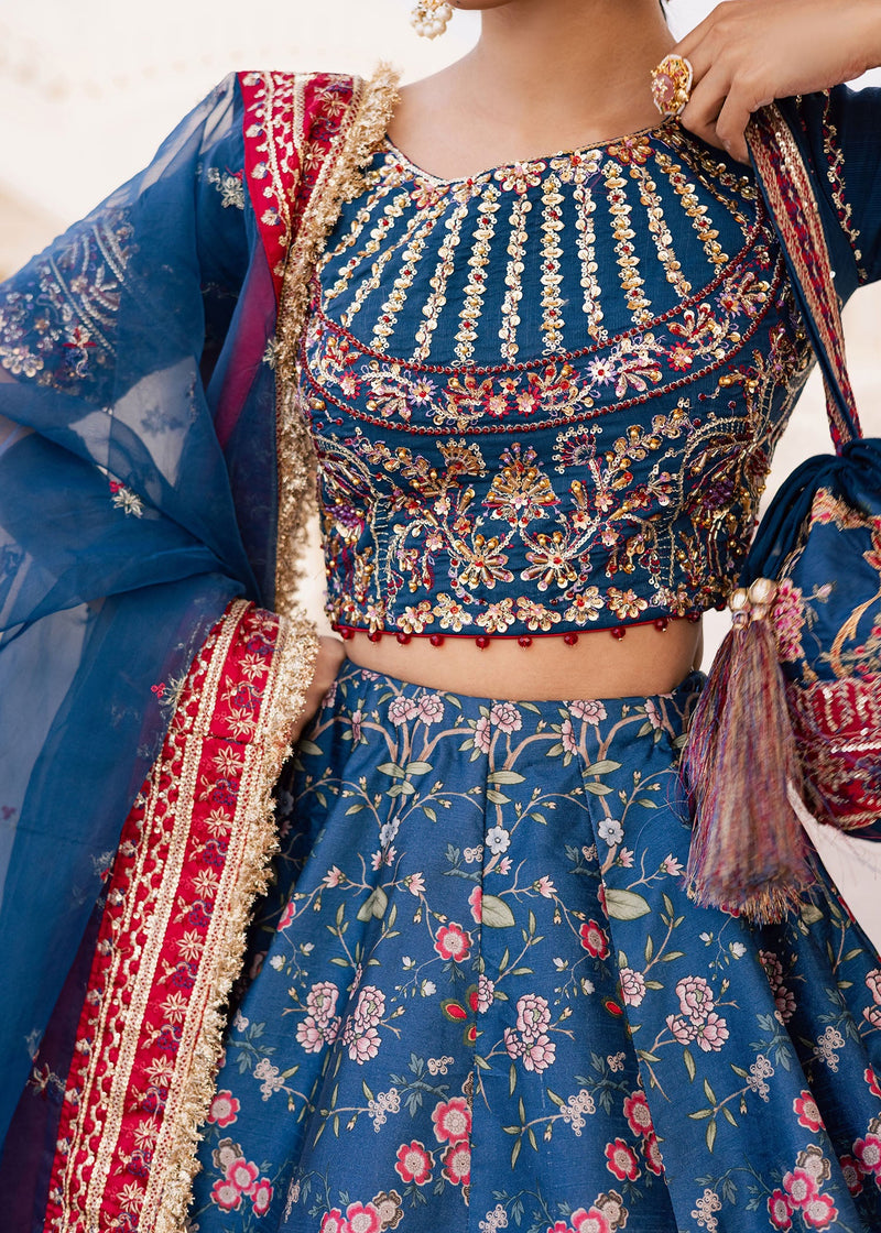 Maria Osama Khan | Khawabeedah Wedding Formals | Gulbahaar by Maria Osama Khan - Designer Dress  - Type : Ladies Clothes - Available at Libayah - 100% Original 