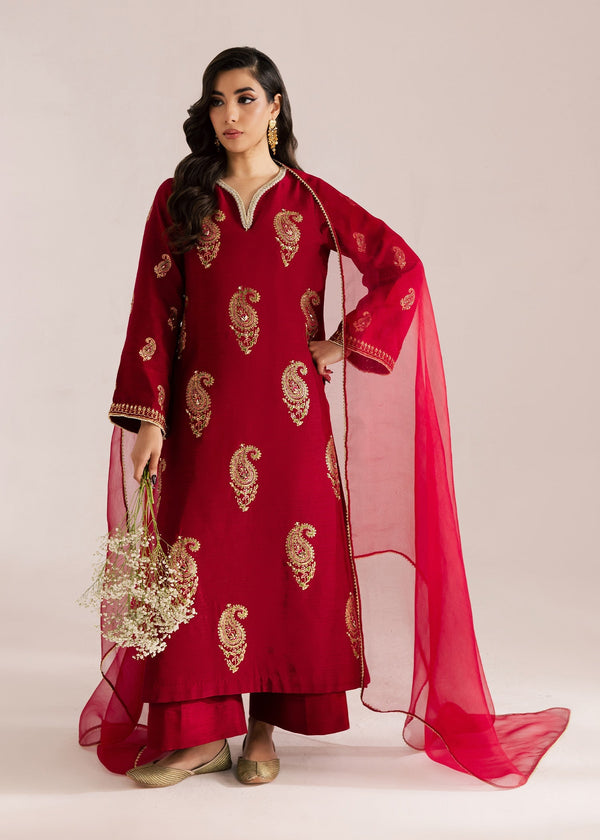 Sadaf Fawad Khan | Silk Luxury Pret 26 | Sera by Sadaf Fawad Khan - Designer Dress  - Type : Ladies Clothes - Available at Libayah - 100% Original 