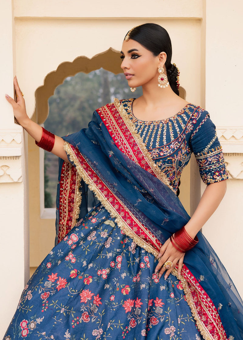 Maria Osama Khan | Khawabeedah Wedding Formals | Gulbahaar by Maria Osama Khan - Designer Dress  - Type : Ladies Clothes - Available at Libayah - 100% Original 