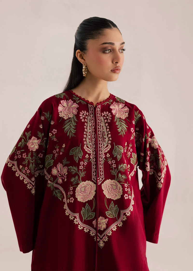 Sadaf Fawad Khan | Silk Luxury Pret 26 | Meera by Sadaf Fawad Khan - Designer Dress  - Type : Ladies Clothes - Available at Libayah - 100% Original 