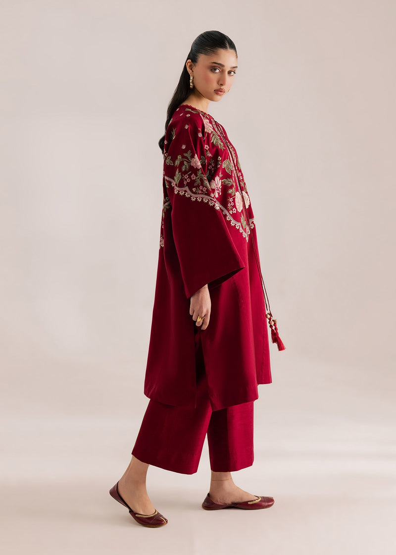 Sadaf Fawad Khan | Silk Luxury Pret 26 | Meera by Sadaf Fawad Khan - Designer Dress  - Type : Ladies Clothes - Available at Libayah - 100% Original 