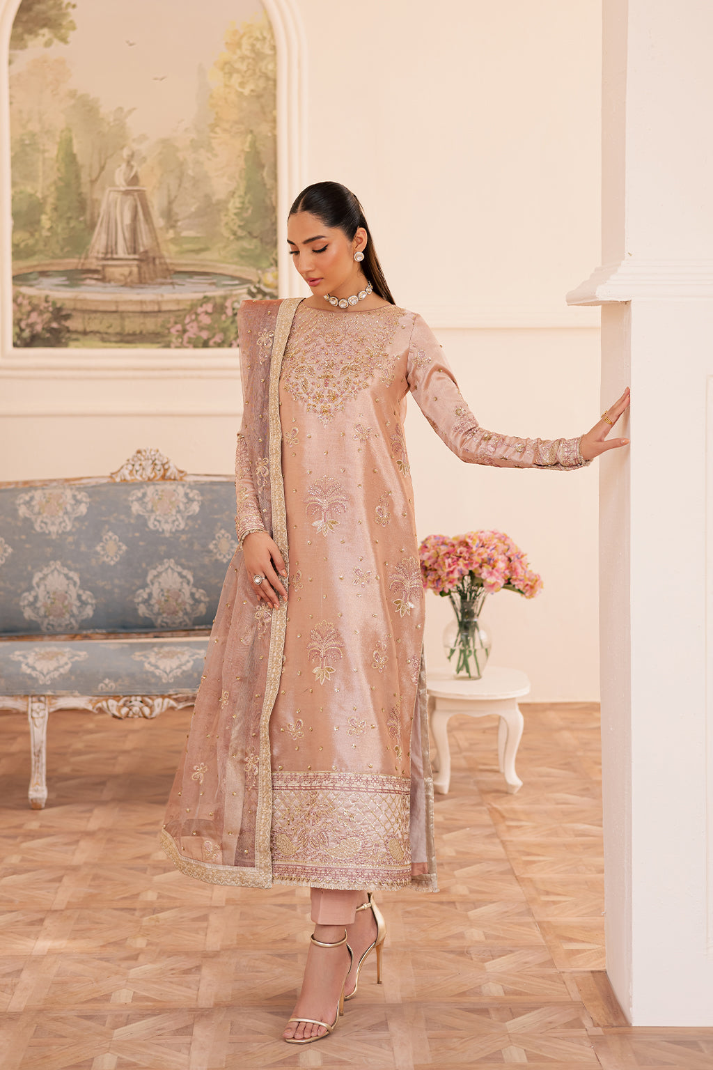 Emaan Adeel | Suave Luxury Formals | VELITH by Emaan Adeel - Designer Dress  - Type : Ladies Clothes - Available at Libayah - 100% Original 