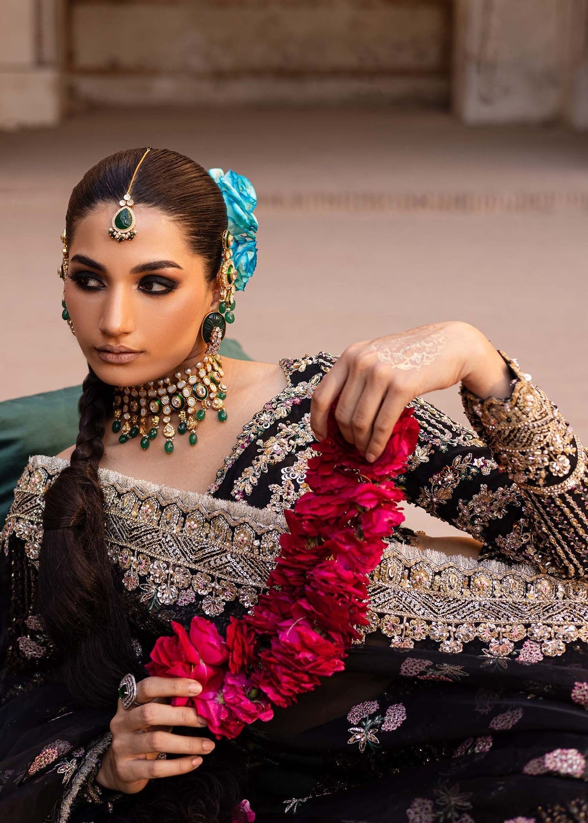 Akbar Aslam | Dastaan Luxury Formals | Nehaab by Akbar Aslam - Designer Dress - Type: Ladies Clothes - Available at Libayah - 100% Original