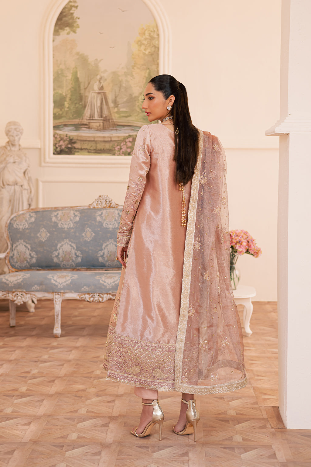 Emaan Adeel | Suave Luxury Formals | VELITH by Emaan Adeel - Designer Dress  - Type : Ladies Clothes - Available at Libayah - 100% Original 